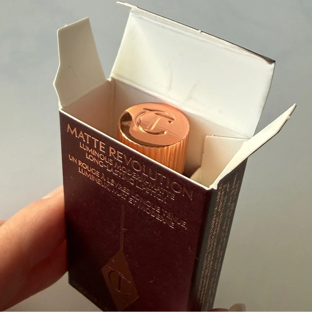 Charlotte Tilbury Matte Revolution Mini Lipstick in Pillow Talk